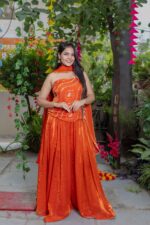 ✨ 𝐓𝐞𝐞𝐣 𝐋𝐮𝐱𝐞 – 𝐎𝐫𝐚𝐧𝐠𝐞 𝐇𝐚𝐧𝐝-𝐁𝐞𝐚𝐝𝐞𝐝 𝐅𝐥𝐚𝐫𝐞𝐝 𝐂𝐨-𝐎𝐫𝐝 𝐒𝐞𝐭 ✨