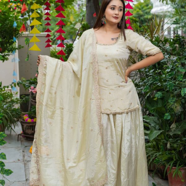 ✨ 𝐓𝐞𝐞𝐣 𝐋𝐮𝐱𝐞 – 𝐂𝐫𝐞𝐚𝐦 𝐁𝐞𝐚𝐝𝐞𝐝 𝐒𝐡𝐚𝐫𝐚𝐫𝐚 𝐒𝐞𝐭 ✨