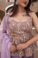 ✨ 𝐓𝐞𝐞𝐣 𝐋𝐮𝐱𝐞 – 𝐋𝐚𝐯𝐞𝐧𝐝𝐞𝐫 𝐄𝐦𝐛𝐫𝐨𝐢𝐝𝐞𝐫𝐞𝐝 𝐏𝐞𝐩𝐥𝐮𝐦 𝐒𝐡𝐚𝐫𝐚𝐫𝐚 𝐒𝐞𝐭 ✨ - Image 6