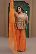 ✨ 𝐓𝐞𝐞𝐣 𝐋𝐮𝐱𝐞 – 𝐎𝐫𝐚𝐧𝐠𝐞 𝐁𝐨𝐡𝐨 𝐏𝐞𝐩𝐥𝐮𝐦 𝐒𝐡𝐚𝐫𝐚𝐫𝐚 𝐒𝐞𝐭 ✨ - Image 3