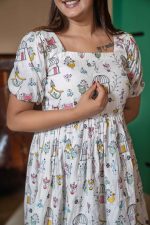 ✨ 𝐓𝐞𝐞𝐣 𝐋𝐮𝐱𝐞 – 𝐖𝐡𝐢𝐭𝐞 𝐇𝐞𝐫𝐢𝐭𝐚𝐠𝐞 𝐏𝐫𝐢𝐧𝐭 𝐒𝐡𝐨𝐫𝐭 𝐃𝐫𝐞𝐬𝐬 ✨ - Image 4