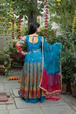 Anarkali Kurta Set (with Dupatta & Bottom) - Image 5