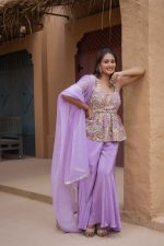 ✨ 𝐓𝐞𝐞𝐣 𝐋𝐮𝐱𝐞 – 𝐋𝐚𝐯𝐞𝐧𝐝𝐞𝐫 𝐄𝐦𝐛𝐫𝐨𝐢𝐝𝐞𝐫𝐞𝐝 𝐏𝐞𝐩𝐥𝐮𝐦 𝐒𝐡𝐚𝐫𝐚𝐫𝐚 𝐒𝐞𝐭 ✨ - Image 4