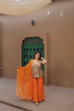 ✨ 𝐓𝐞𝐞𝐣 𝐋𝐮𝐱𝐞 – 𝐎𝐫𝐚𝐧𝐠𝐞 𝐁𝐨𝐡𝐨 𝐏𝐞𝐩𝐥𝐮𝐦 𝐒𝐡𝐚𝐫𝐚𝐫𝐚 𝐒𝐞𝐭 ✨ - Image 5