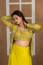 ✨ 𝐓𝐞𝐞𝐣 𝐋𝐮𝐱𝐞 – 𝐒𝐮𝐧𝐧𝐲 𝐘𝐞𝐥𝐥𝐨𝐰 𝐄𝐦𝐛𝐫𝐨𝐢𝐝𝐞𝐫𝐞𝐝 𝐉𝐚𝐜𝐤𝐞𝐭 & 𝐂𝐫𝐨𝐩 𝐓𝐨𝐩 𝐋𝐞𝐡𝐞𝐧𝐠𝐚 𝐒𝐞𝐭 ✨ - Image 5