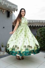 𝐏𝐫𝐢𝐧𝐭𝐞𝐝 𝐅𝐥𝐨𝐰𝐲 𝐄𝐭𝐡𝐧𝐢𝐜 𝐆𝐨𝐰𝐧 – 𝐏𝐫𝐞𝐦𝐢𝐮𝐦 𝐃𝐚𝐲 𝐓𝐨 𝐅𝐞𝐬𝐭𝐢𝐯𝐞 𝐖𝐞𝐚𝐫