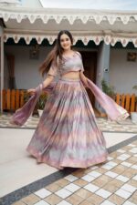 𝐏𝐫𝐢𝐧𝐭𝐞𝐝 𝐂𝐫𝐞𝐩𝐞 𝐋𝐞𝐡𝐞𝐧𝐠𝐚 𝐒𝐞𝐭 𝐰𝐢𝐭𝐡 𝐎𝐦𝐛𝐫𝐞́ 𝐃𝐮𝐩𝐚𝐭𝐭𝐚 – 𝐅𝐞𝐬𝐭𝐢𝐯𝐞 𝐄𝐝𝐢𝐭